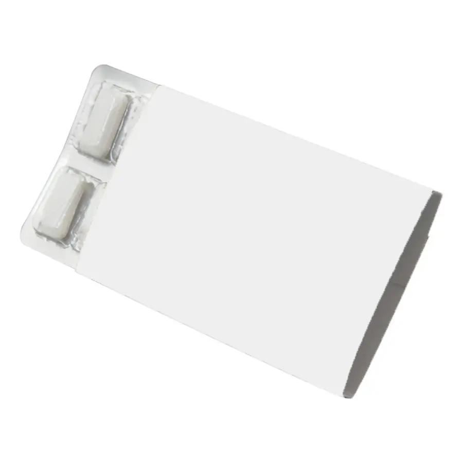 12-Piece Billboard Gum Pack in White