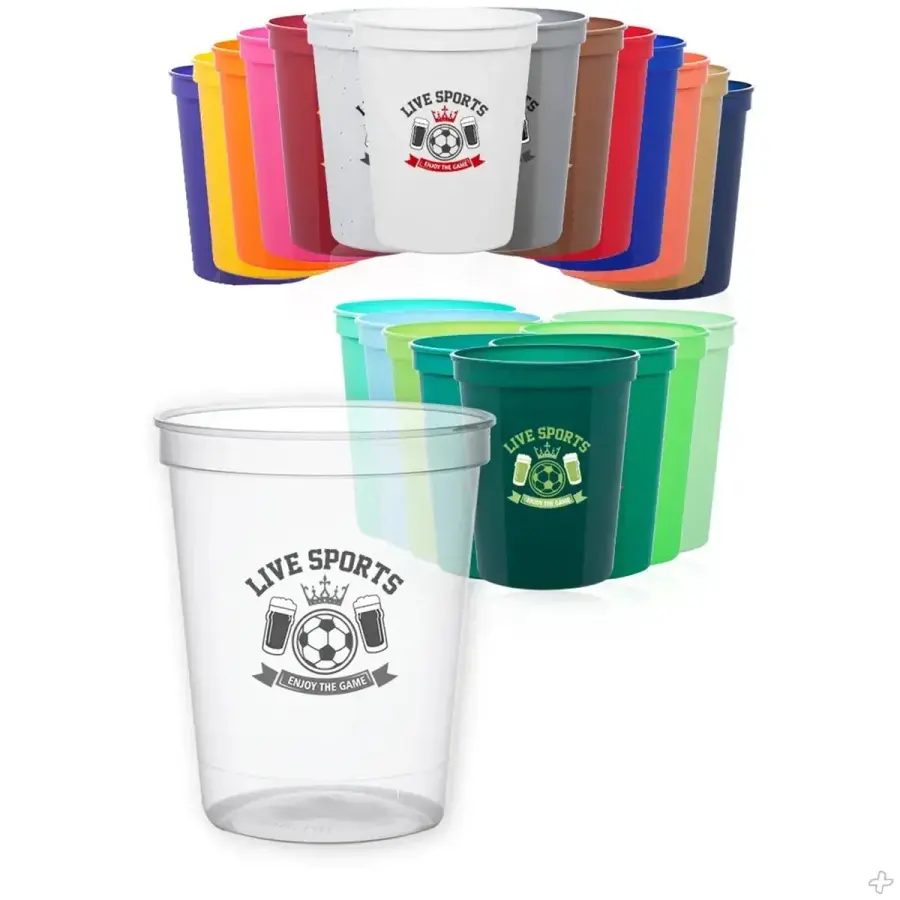 16 oz. Reusable Plastic Stadium Cup