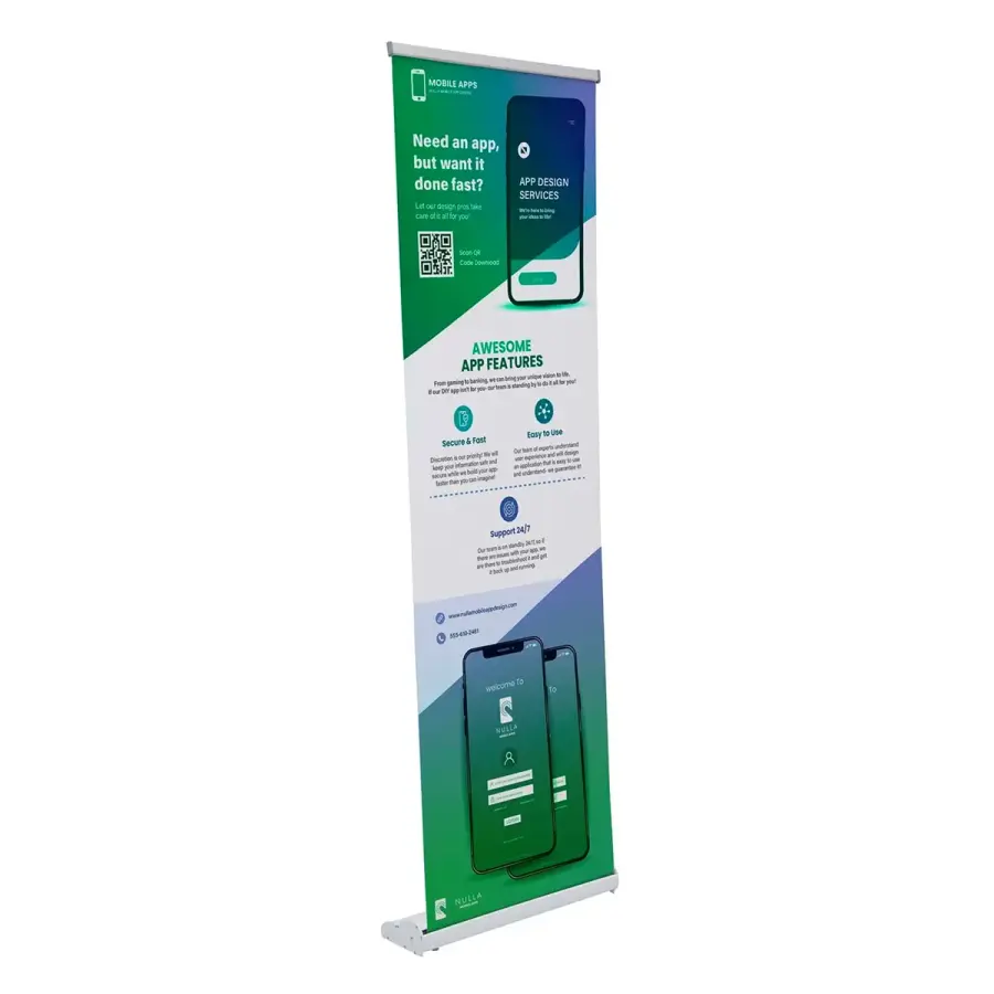 24" LiteWay Stratus Retractor Kit No-Curl Hybrid