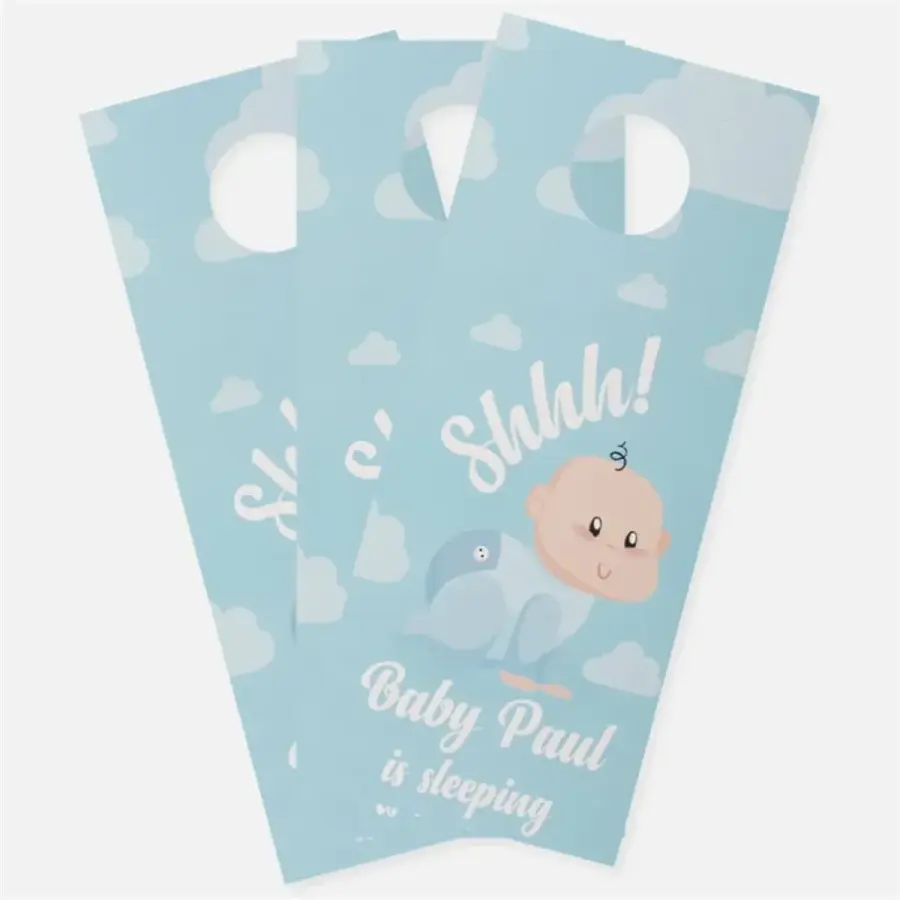 3.5 x 8.5 Inch Full Color Door Hanger