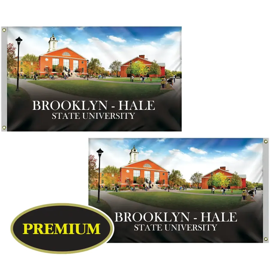 3' x 5' Double Sided Digitally Printed Knit Polyester Flag
