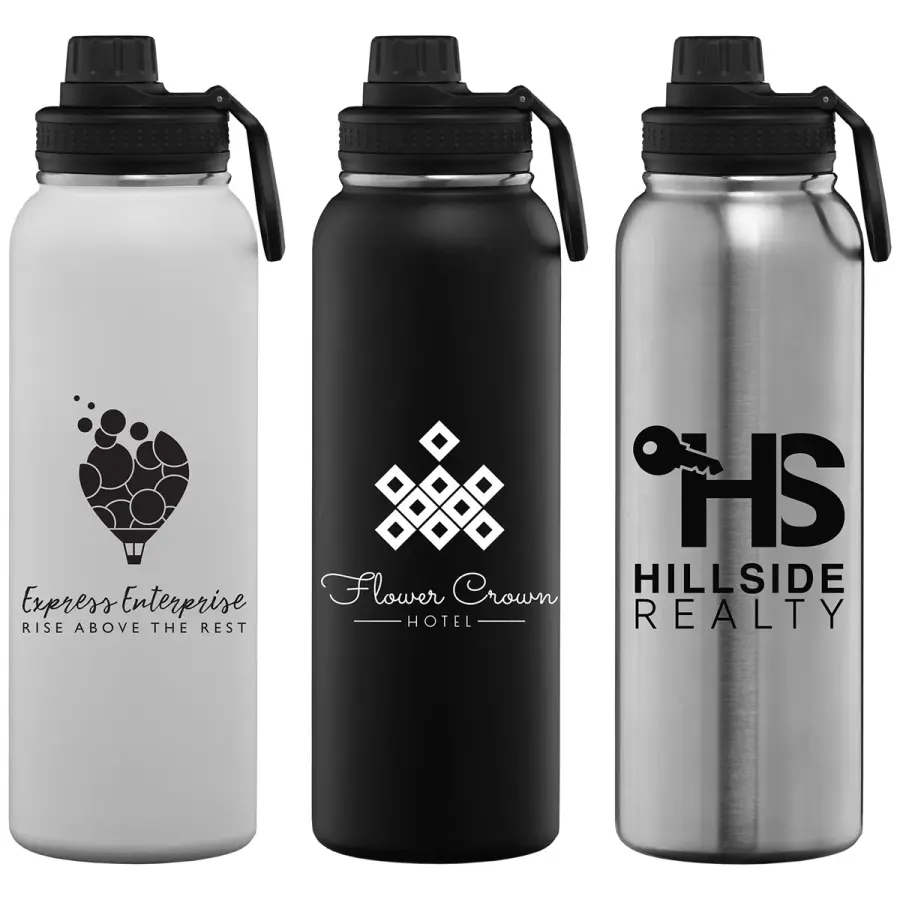 40 oz. Stainless Steel Double Wall Water Bottle