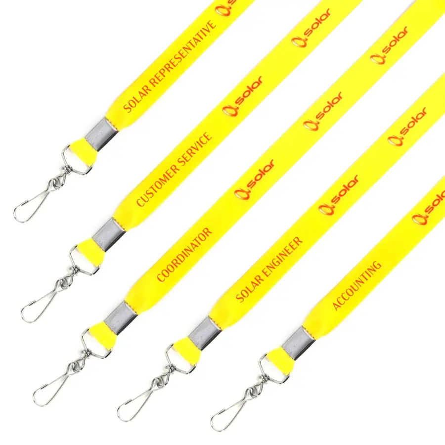 5/8" Variable Data Dye Sublimated Lanyard