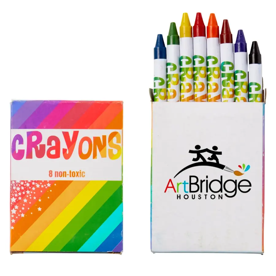 8 Piece Crayon Set in Multi color