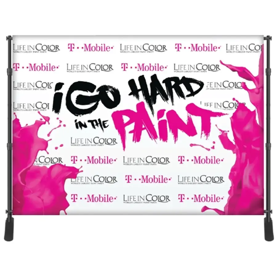 8X8 and 8X10 Adjustable Fabric Backdrop