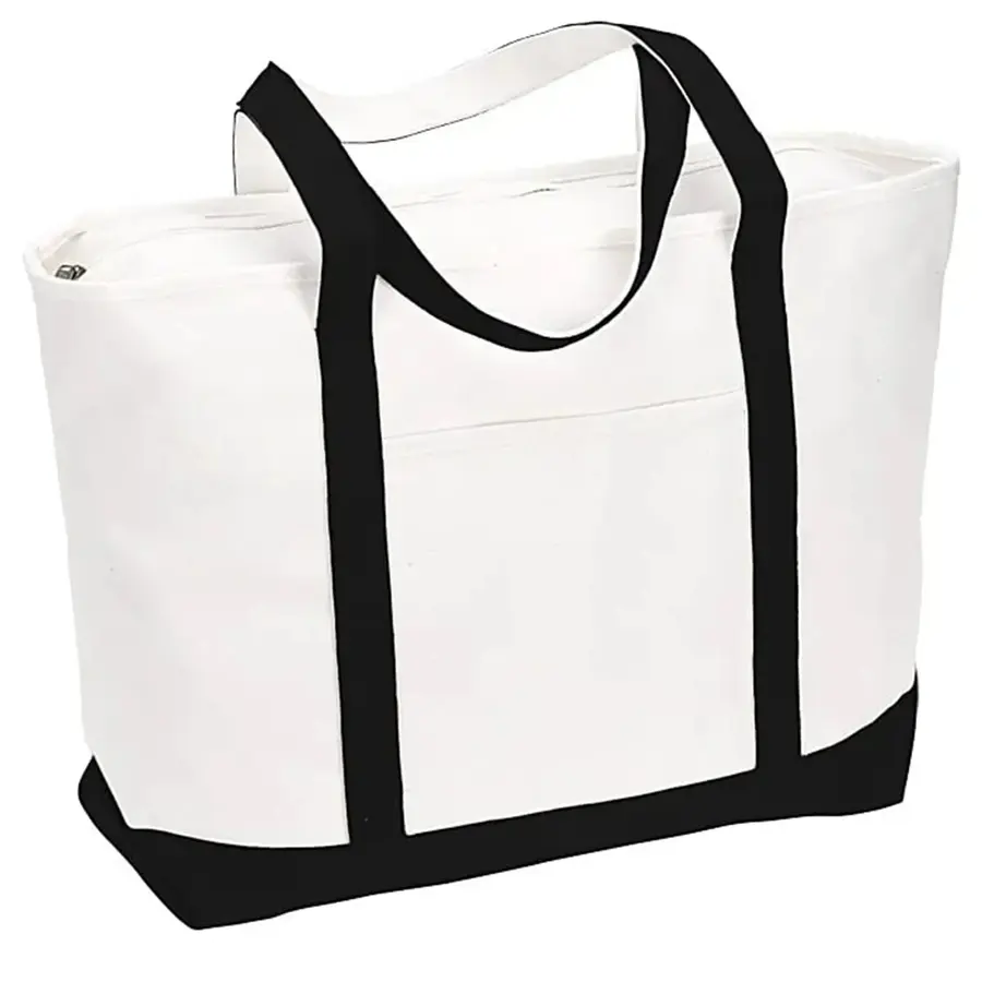 24 oz Large Heavyweight Cotton Canvas Tote