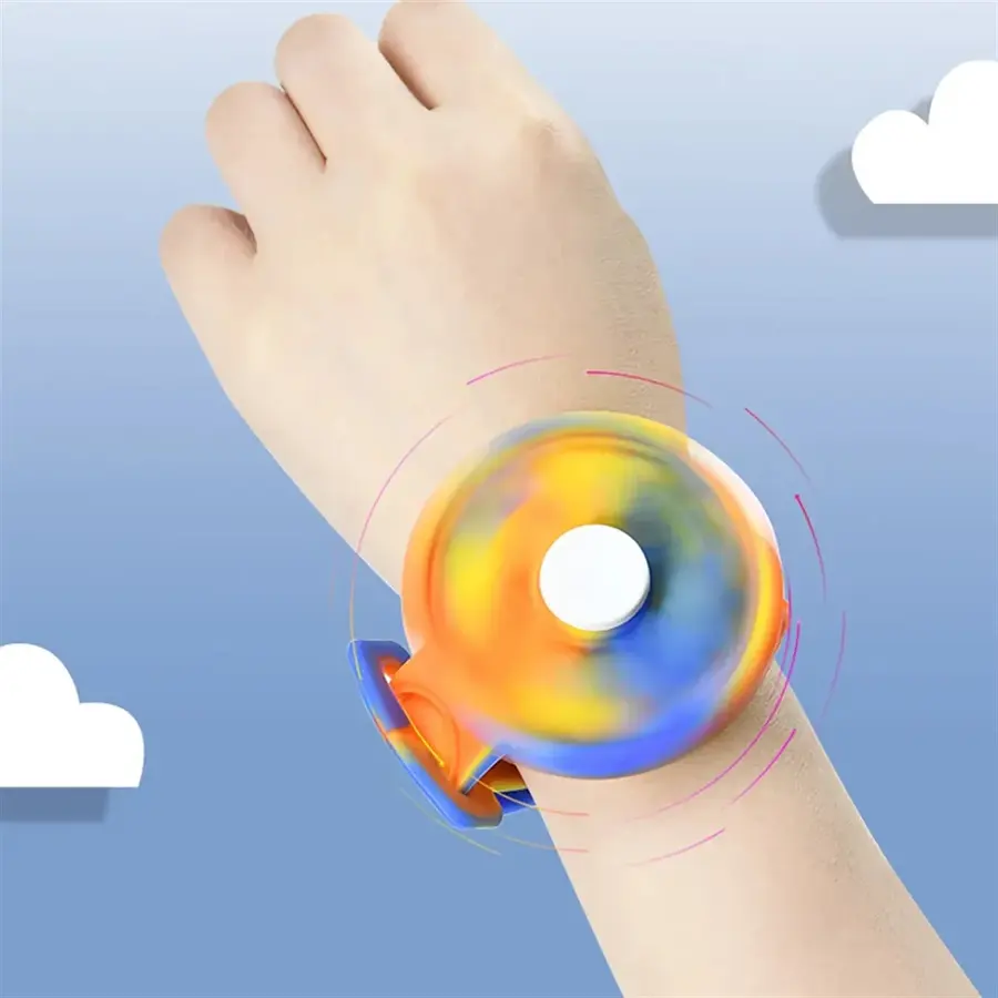 3-in-1Pop Fidget Spinner Stress Relief Bracelet Wristband