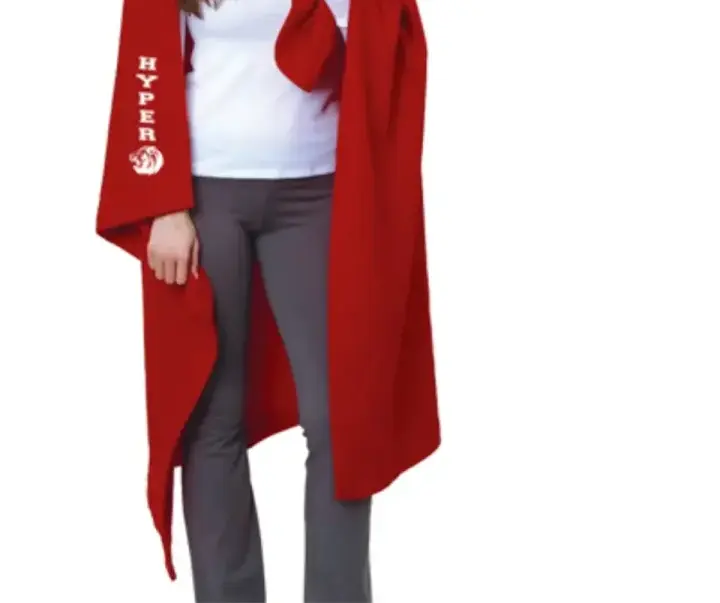 48 x 60 USA-Made Pre-Shrunk Stadium Fleece Blanket