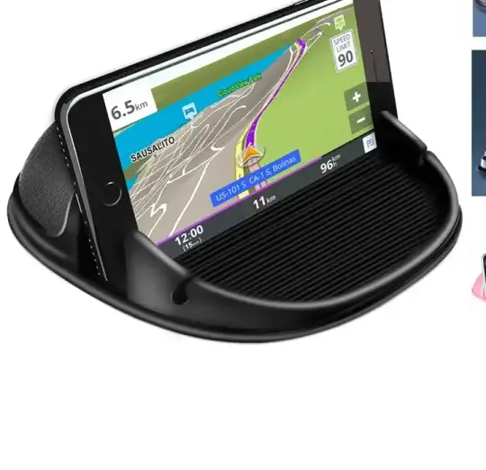 Anti-Slip Silicone Car Phone Holder