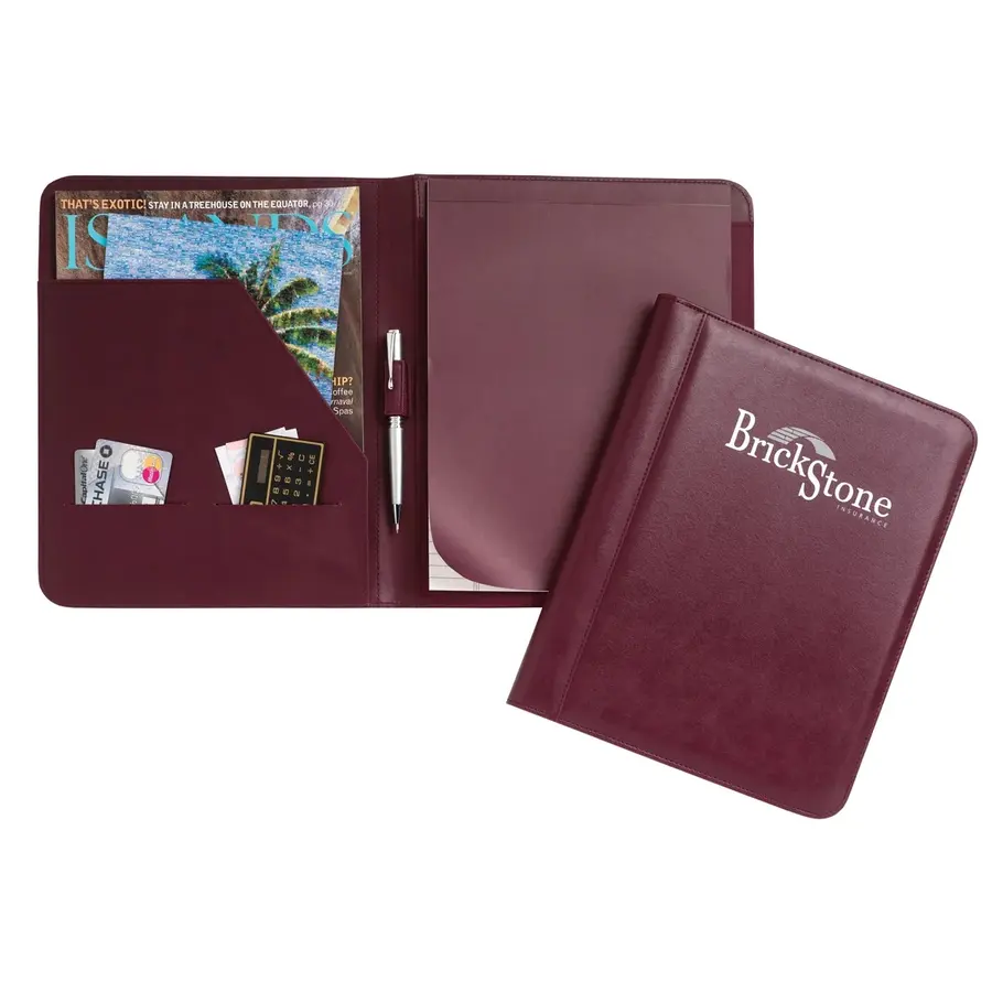 Conference Padholder Portfolio-Padfolio with Writing Pad