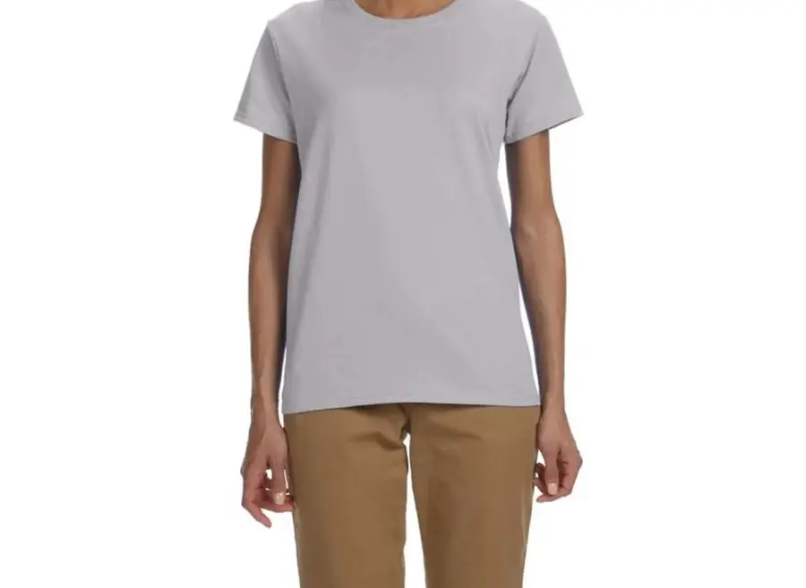 Gildan Women's Ultra Cotton Tee - Light/Heather