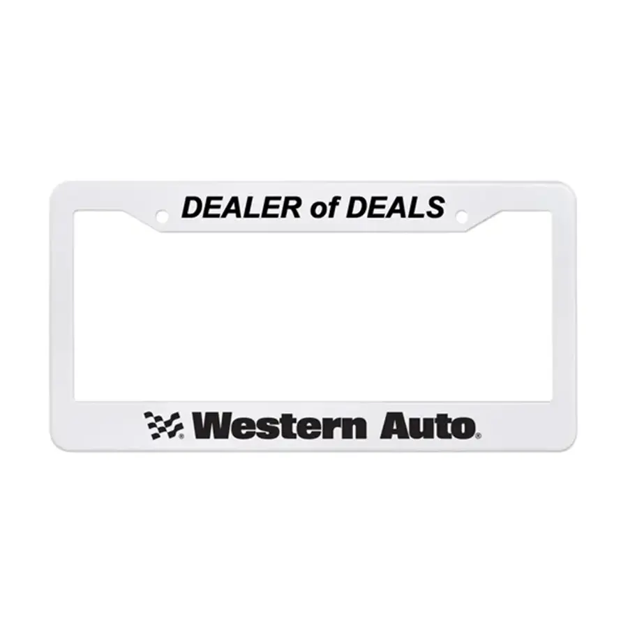 High Impact License Plate Frame
