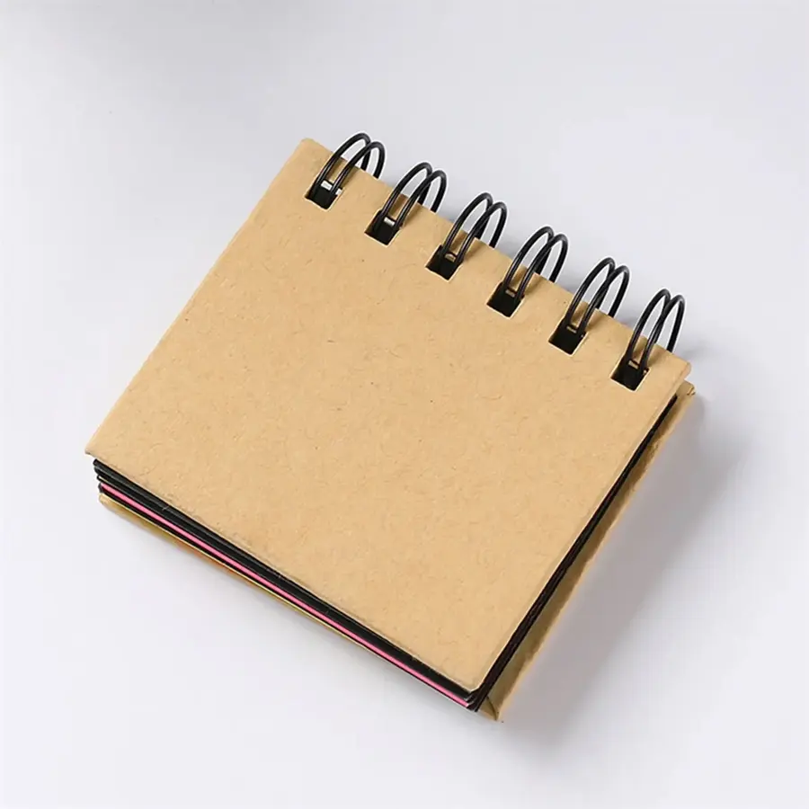 Kraft Spiral Sticky Note