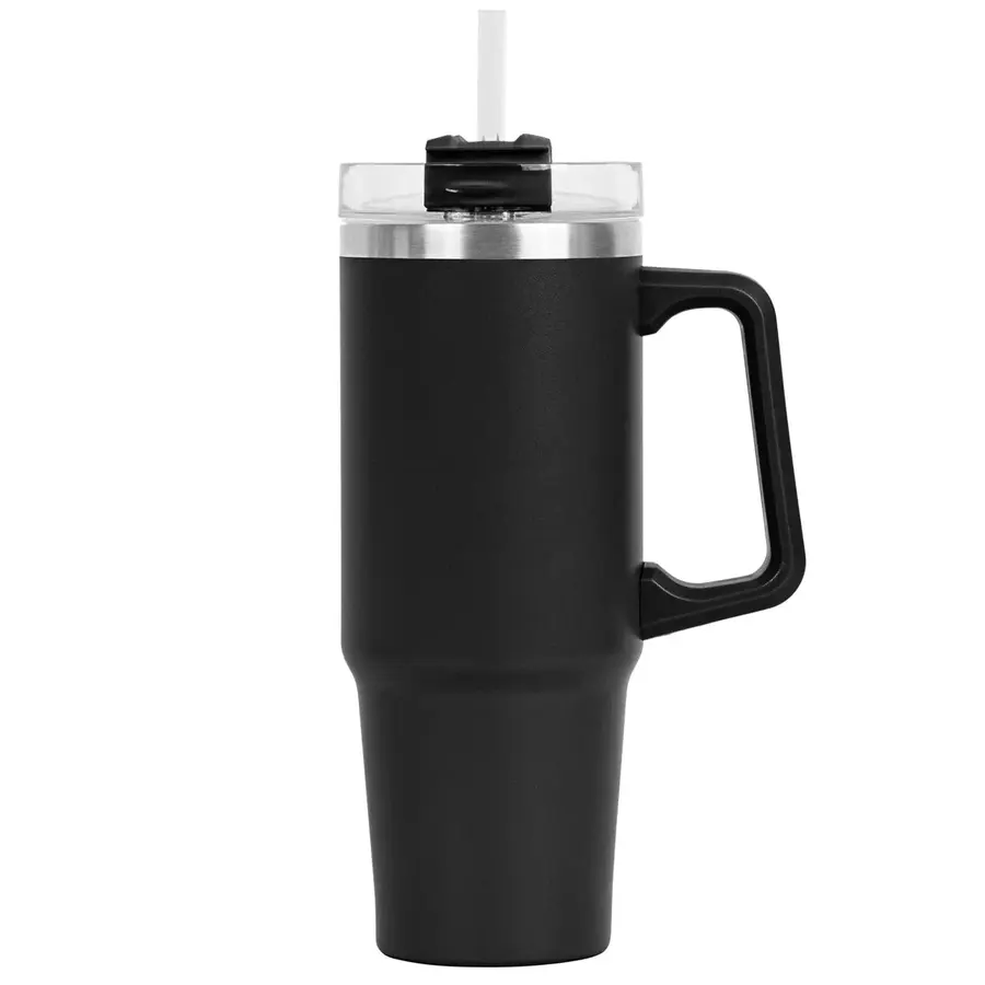 Little Hippo Mug & Straw Lid w/ Twist Closure - 30oz
