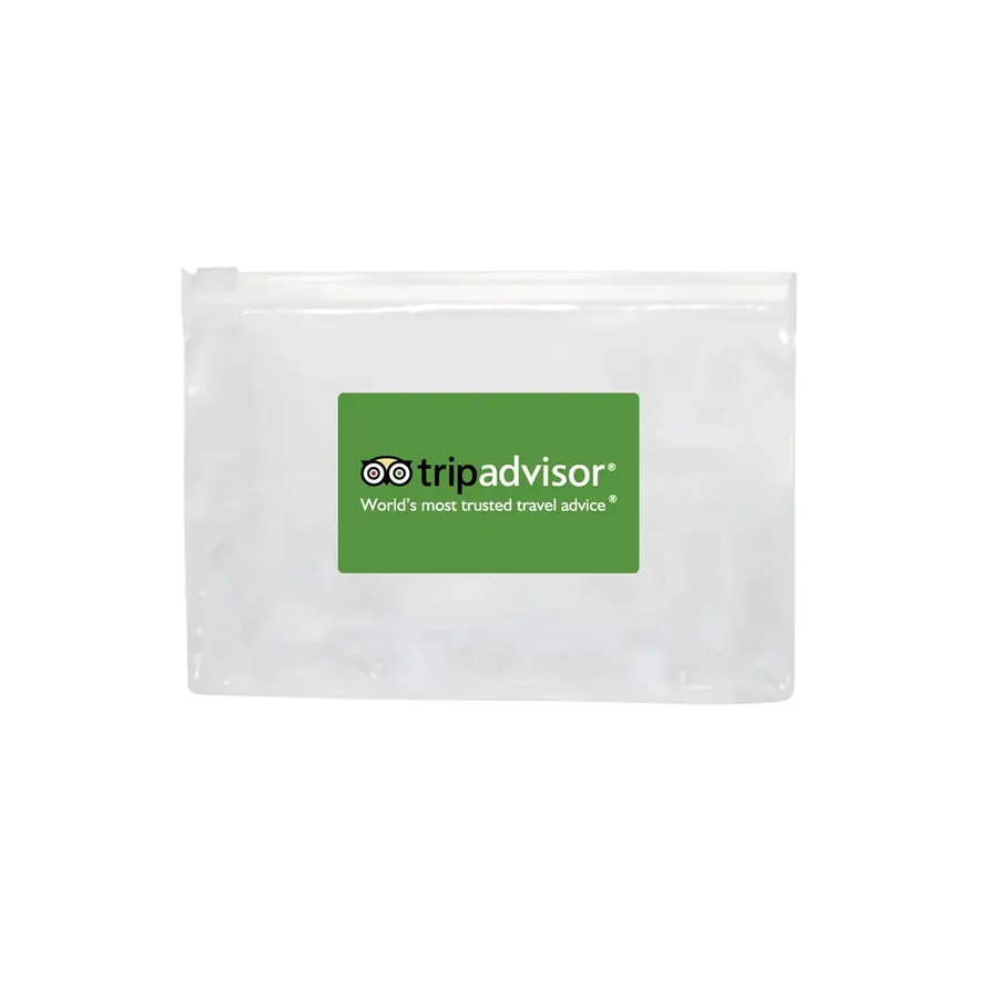 On the Go Travel Kit in Clear