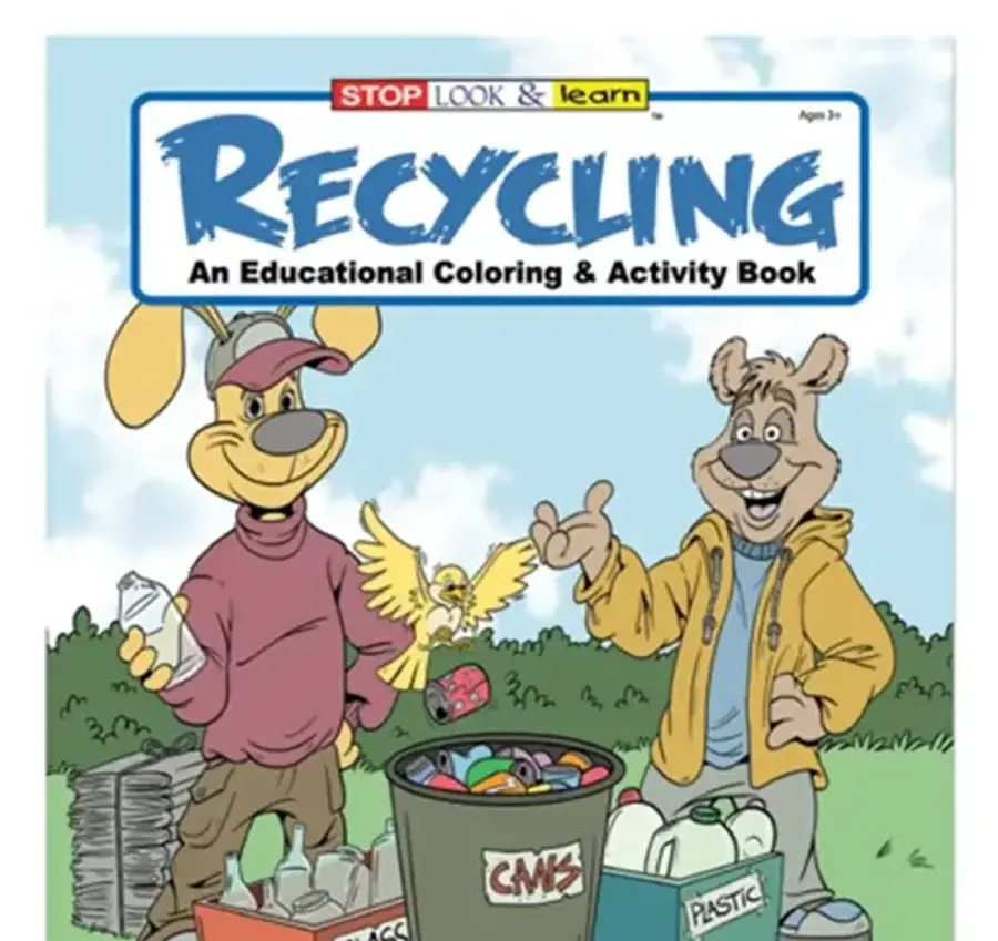 Recycling Coloring Book