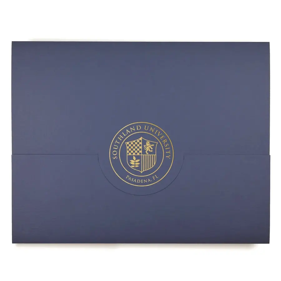 Tuck Flap Certificate Folder