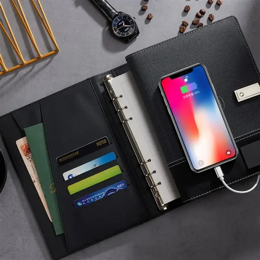 Wireless Charging Notebook Power Bank