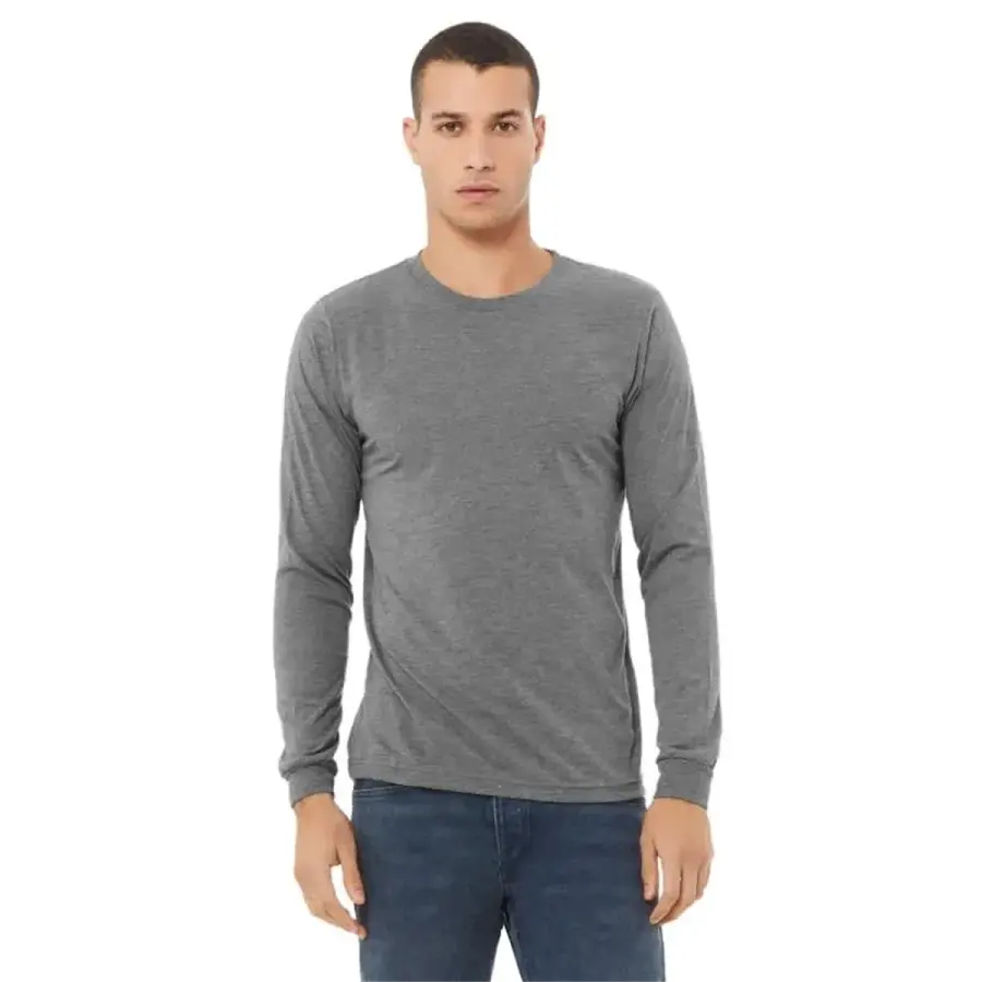 Bella + Canvas Unisex Triblend Long-Sleeve T-Shirt