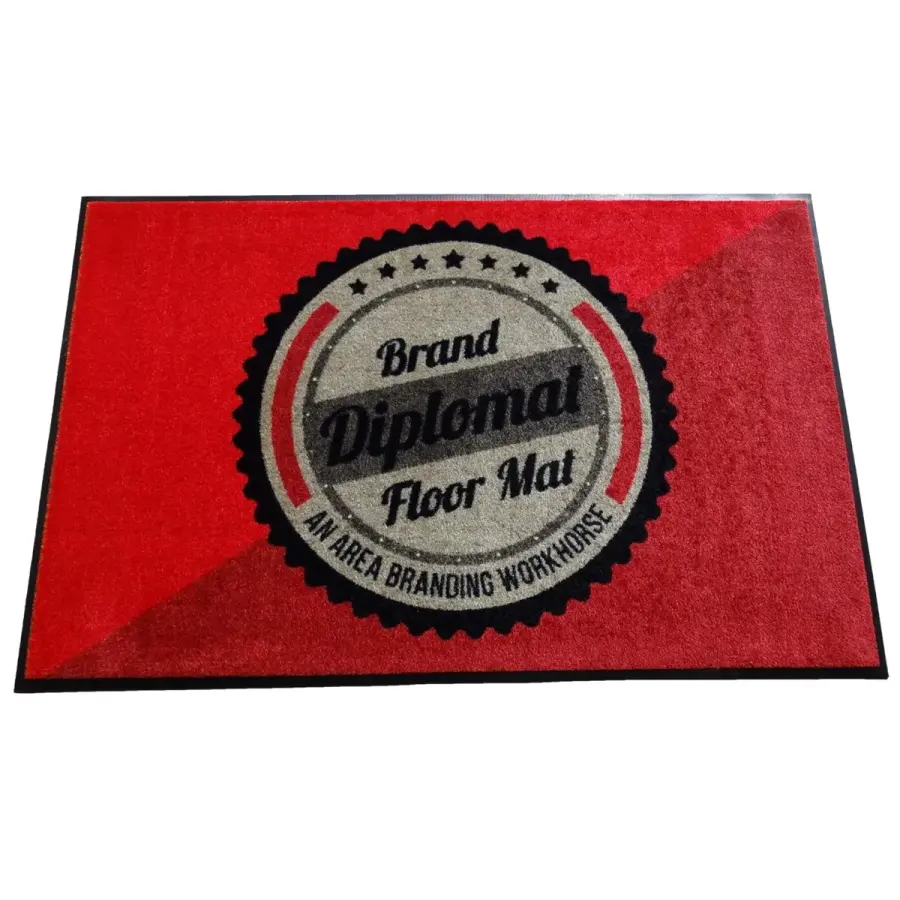 Brand Diplomat Custom Branded Logo Rug - 4 ft