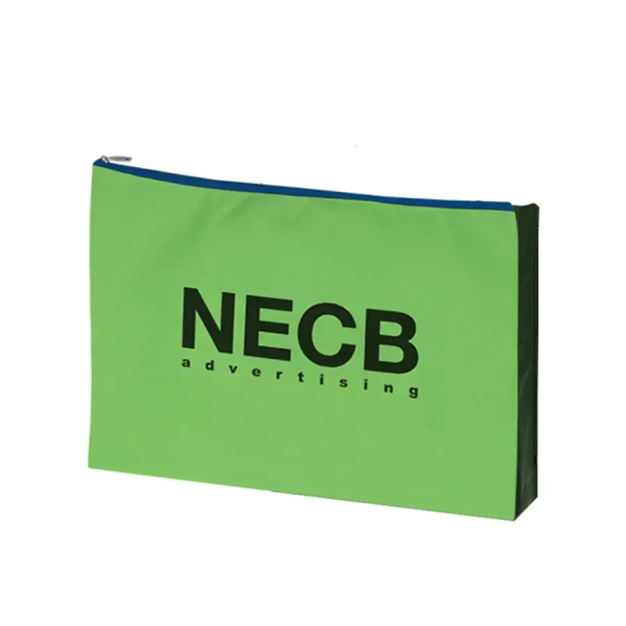 Custom Non Woven Document Sleeve With Zipper
