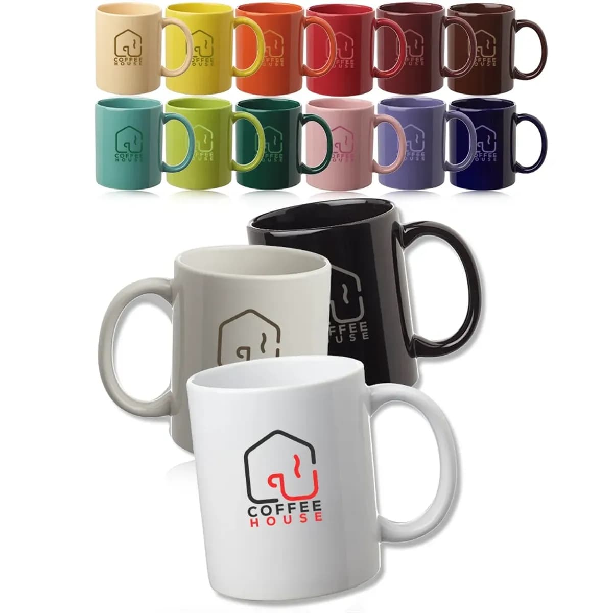 11 oz. Traditional Ceramic Mug