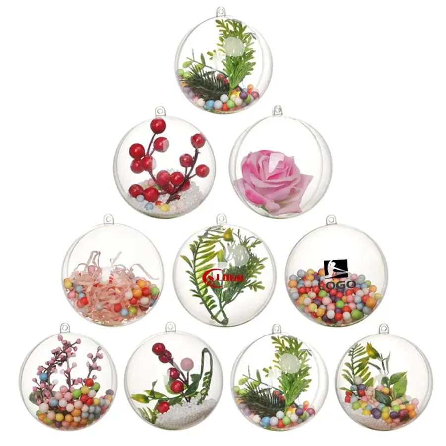 Clear Fillable Ornaments Ball