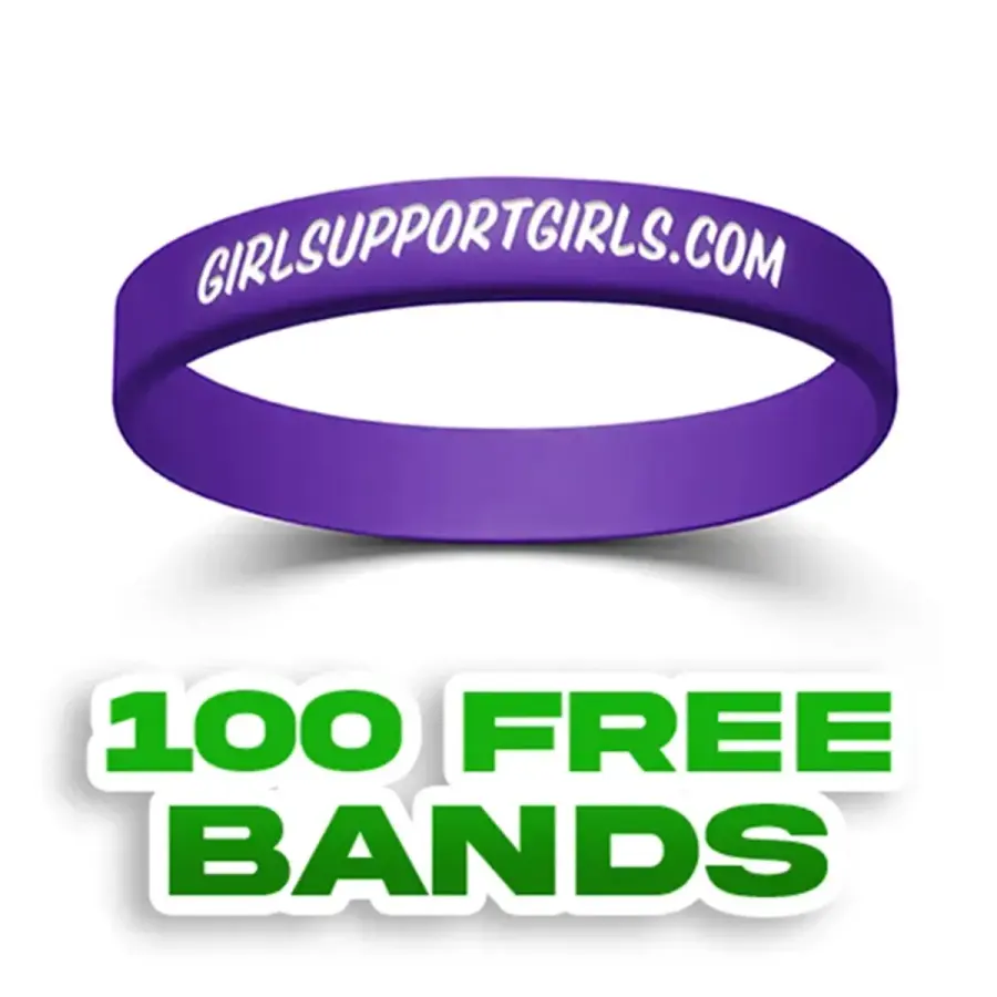 Colorfilled Silicone Wristband Bracelet