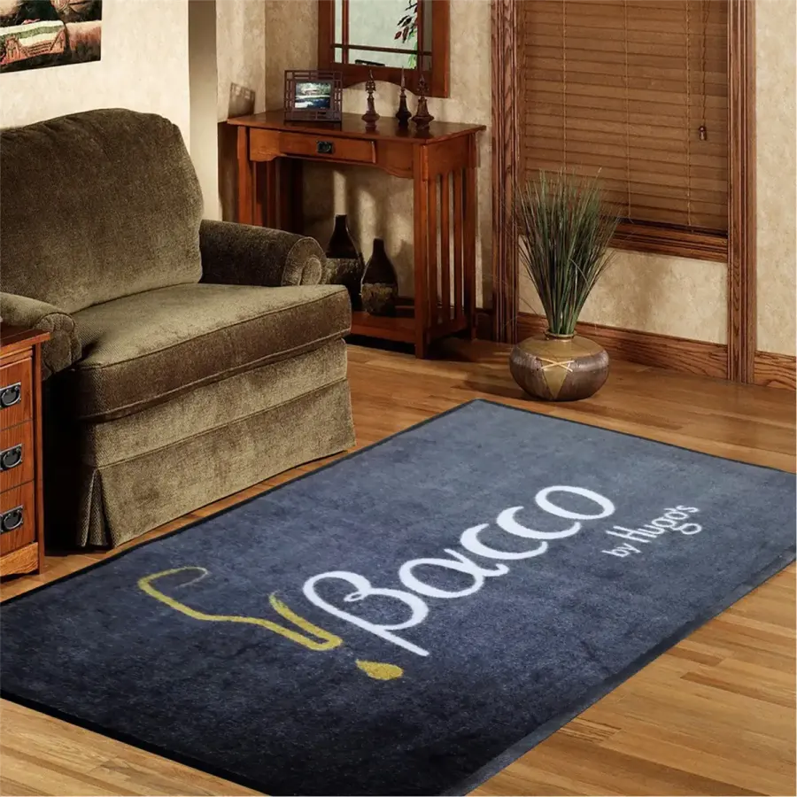 Custom Indoor & Outdoor Logo Mat 4' x 8'