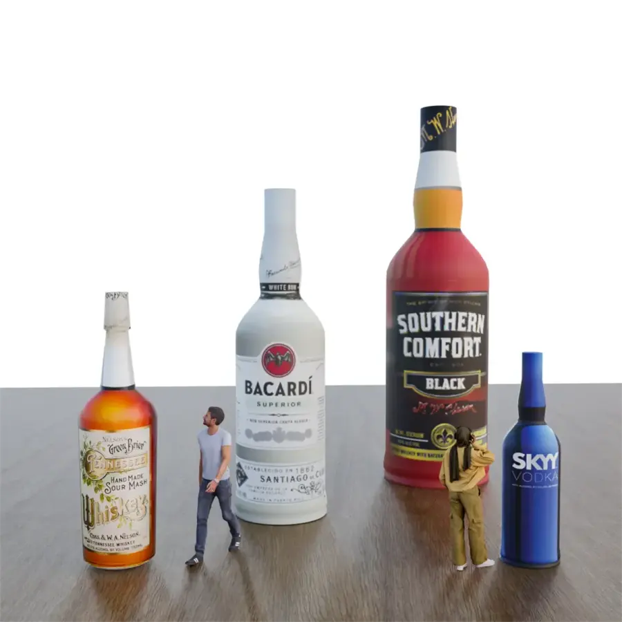 Custom Inflatable Bottle (6' 8' 10' 15' 20')