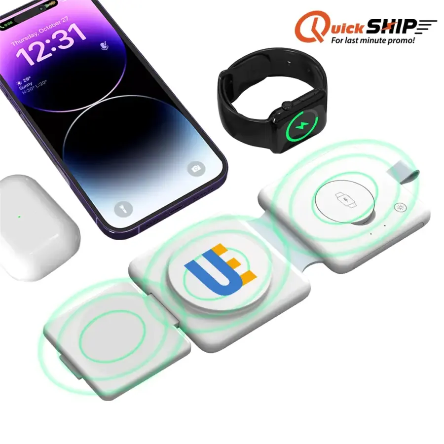 Cypress 3 in 1 MagSafe Foldable Wireless Charger