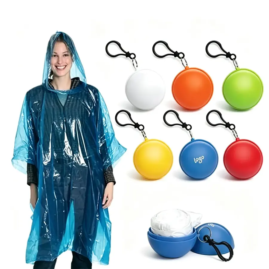 Disposable One-Piece Raincoat