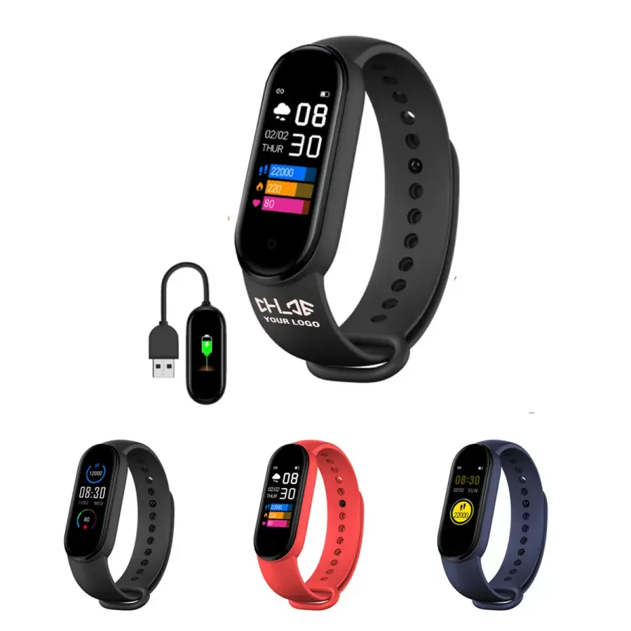 Fitness Tracker Smart Band with Heart Rate Monitor