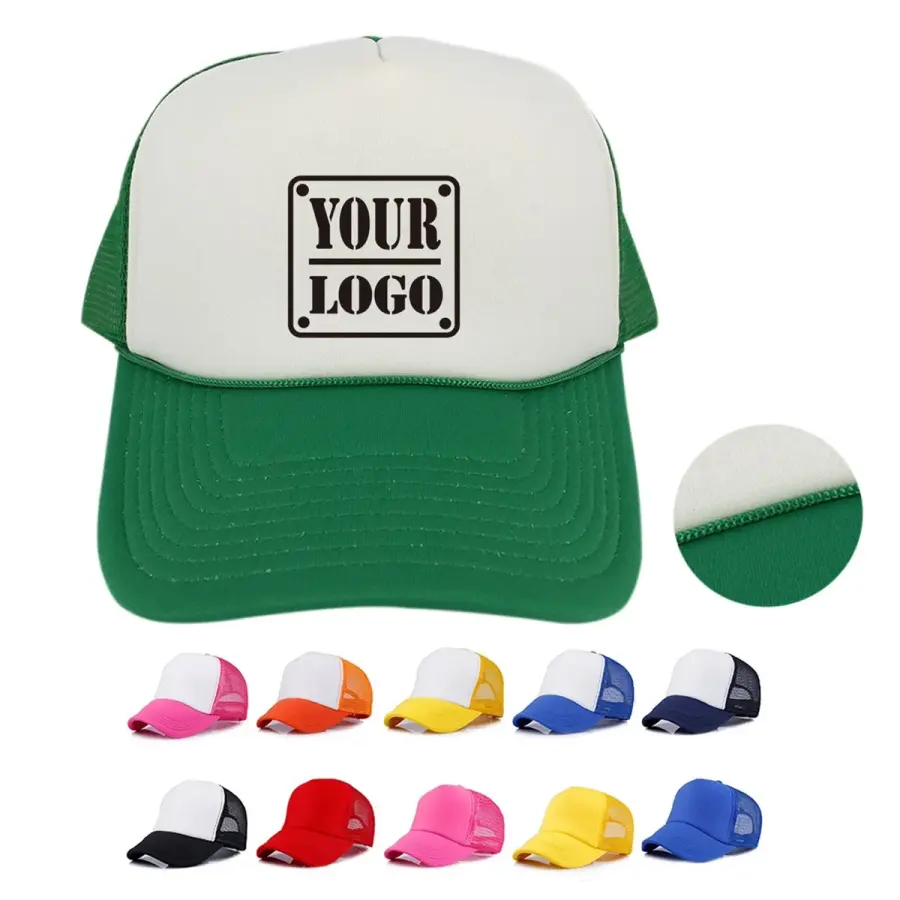 Foam Mesh Back Trucker Cap