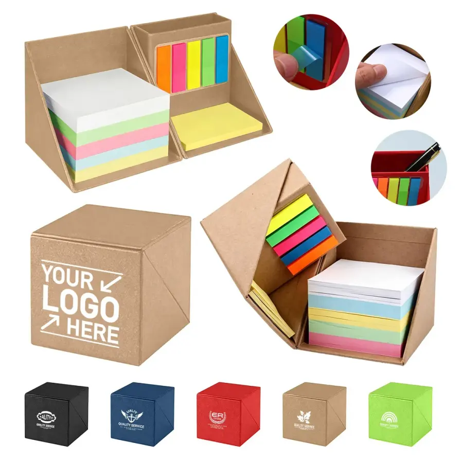 Four-In-One Sticky Note Box