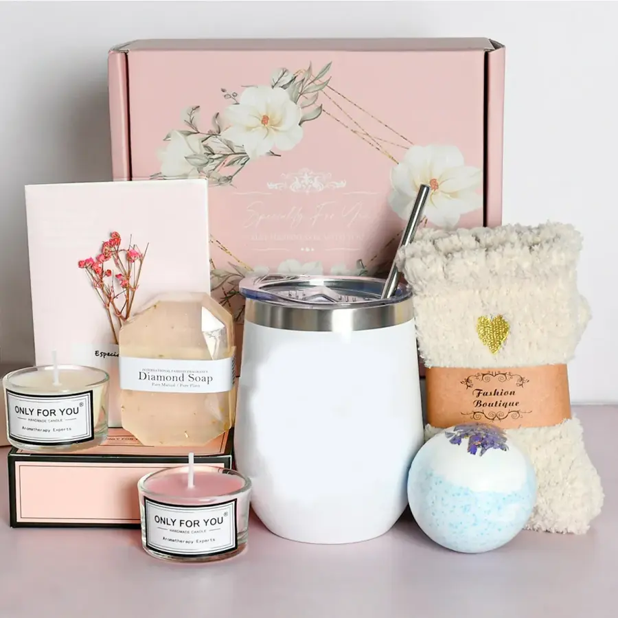 Holiday Gift Sets in Pink