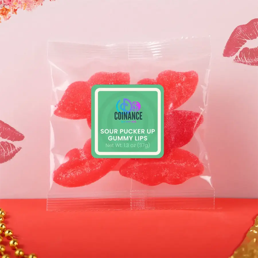 Jelly Belly Sour Pucker Lips: Taster Packet