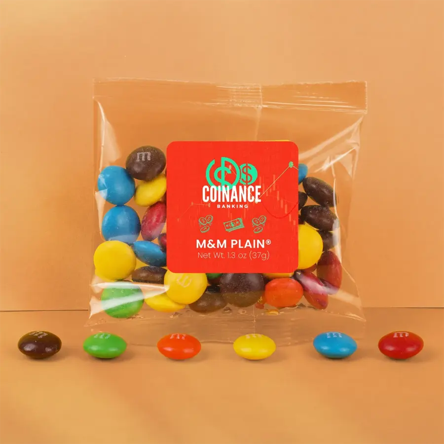 M&M'S® Plain: Taster Packet in Clear-White