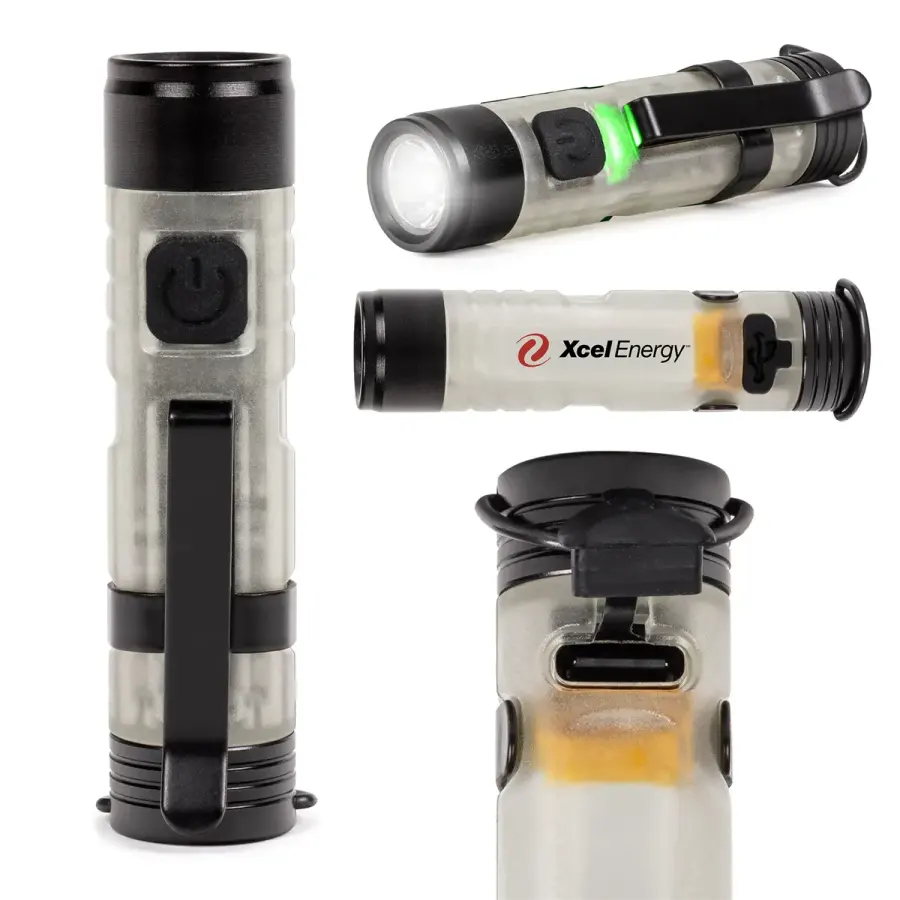 MagBeam Mini LED Flashlight in Clear