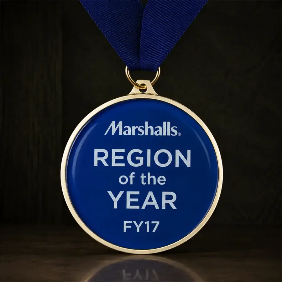 Medals, Stock and Printed, Sizes 2"-5" in Multi color