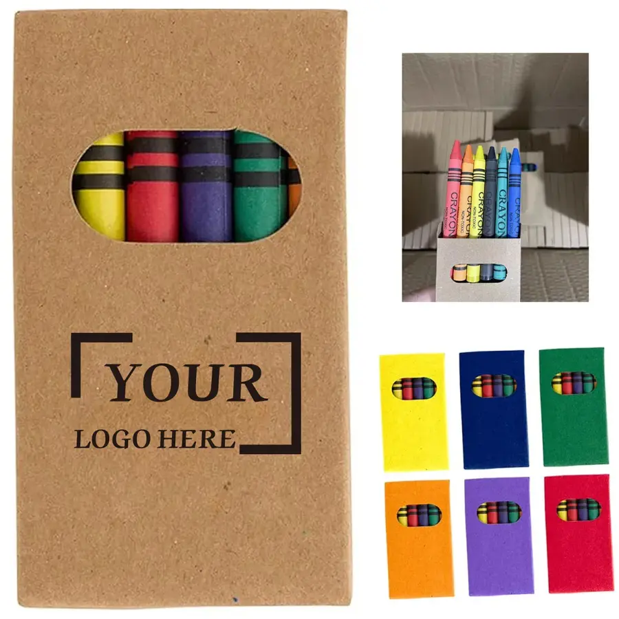 Mini Crayon Set in Brown