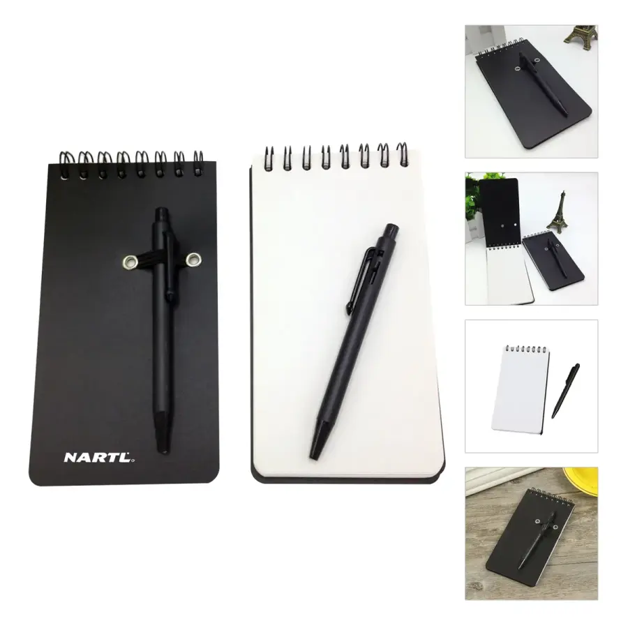 Mini PP Cover Spiral Note & Pen Set