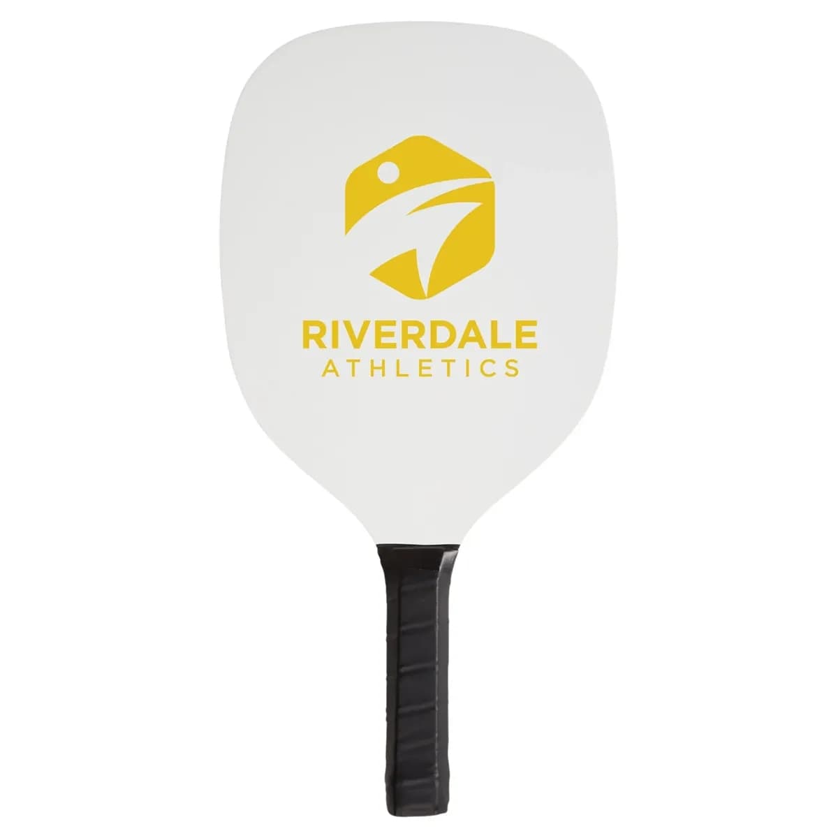 Pickleball Paddle in White-Black