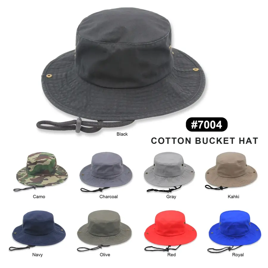 Pre-Washed Bucket/Safari Hat