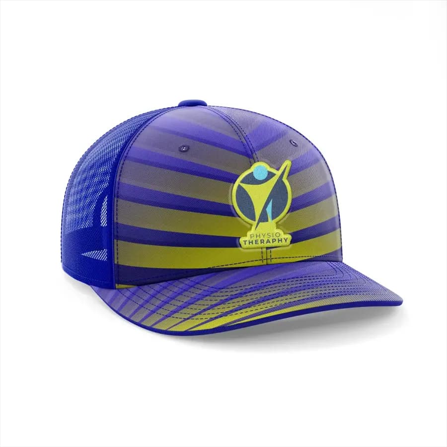 Premium Sublimation 6 Panel Mesh Back Trucker Cap