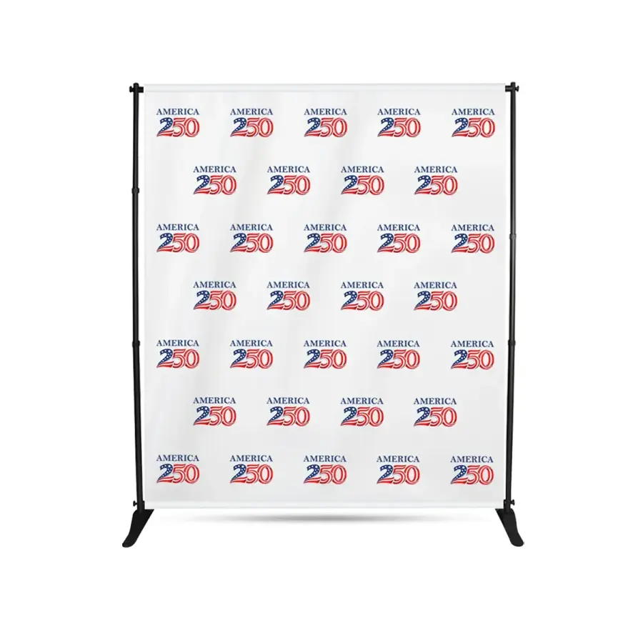 Step and Repeat Backdrop, Single Sided Package (10ft x 8ft)