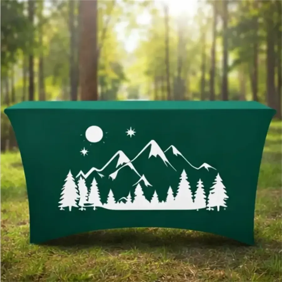 Stretch Table Cover - 3 Sided (6' x 2.5')