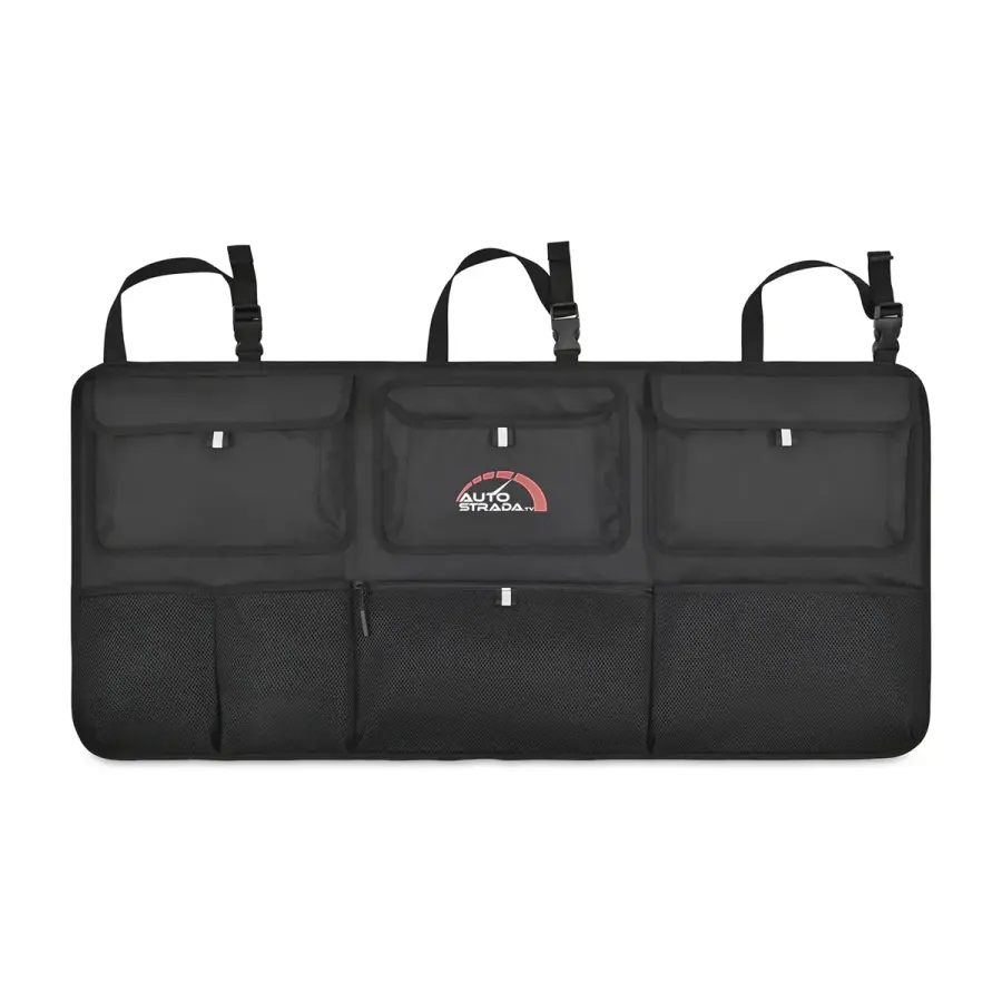 Structure Recycled rPET Backseat Bunker Organizer in Black