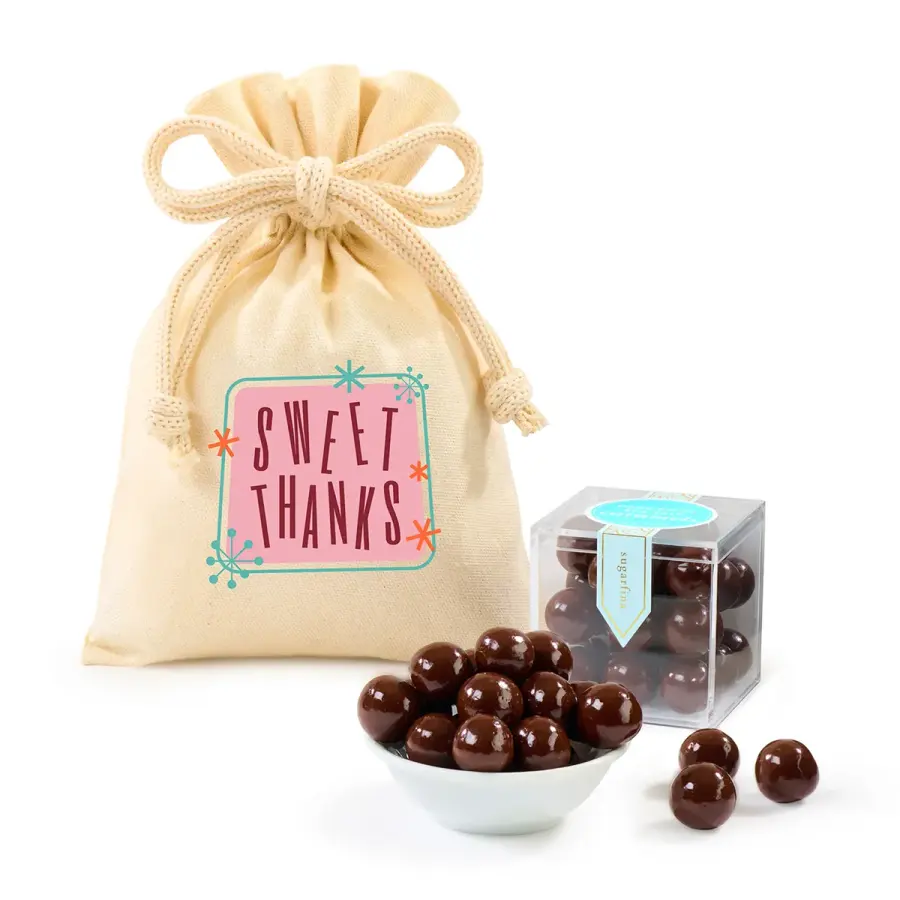 Sugarfina Sea Salt Caramels Candy Cube® Gift Bag