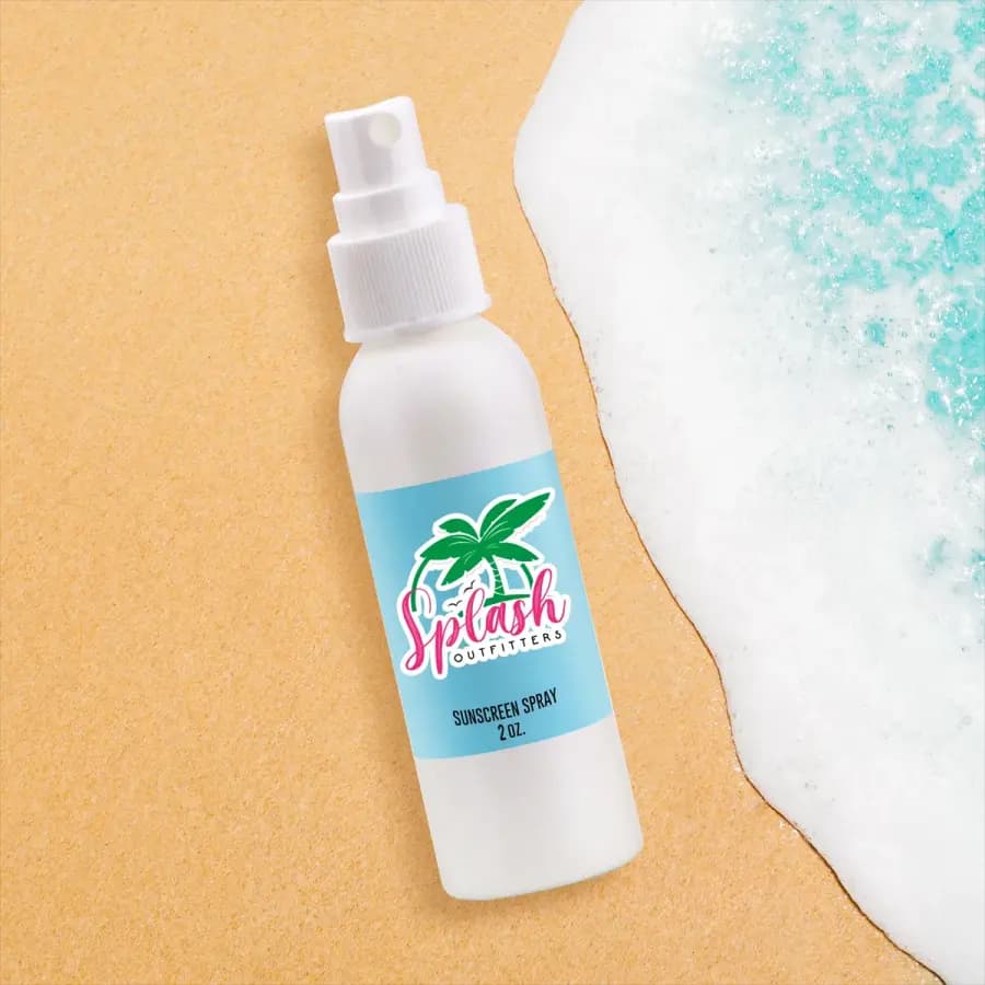 Sunscreen Spray in White